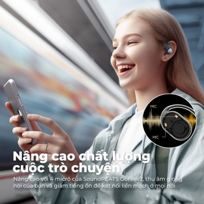 Tai nghe Bluetooth thể thao SoundPEATS GoFree 2