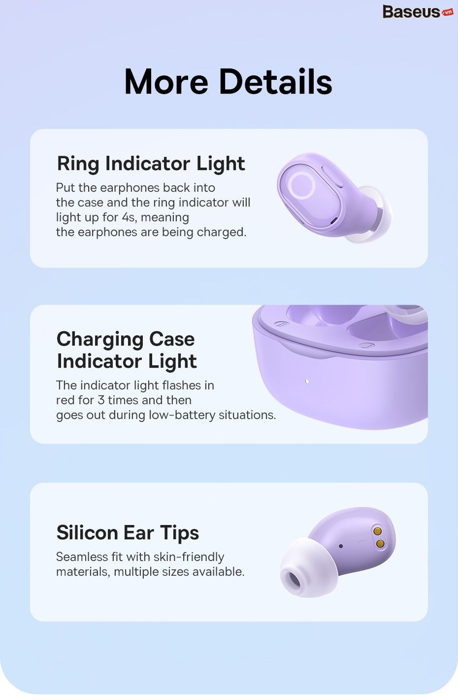 Tai Nghe Baseus Bowie WM02