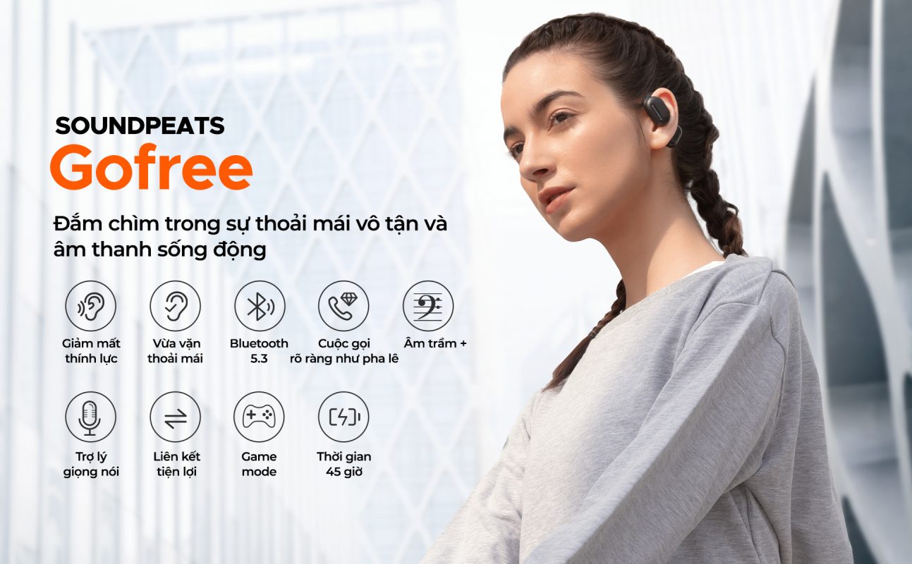 Tai Nghe Bluetooth Thể Thao SoundPEATS GoFree