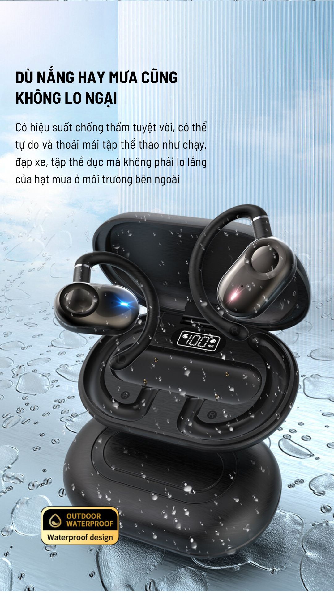Tai nghe Bluetooth Thể Thao JM18