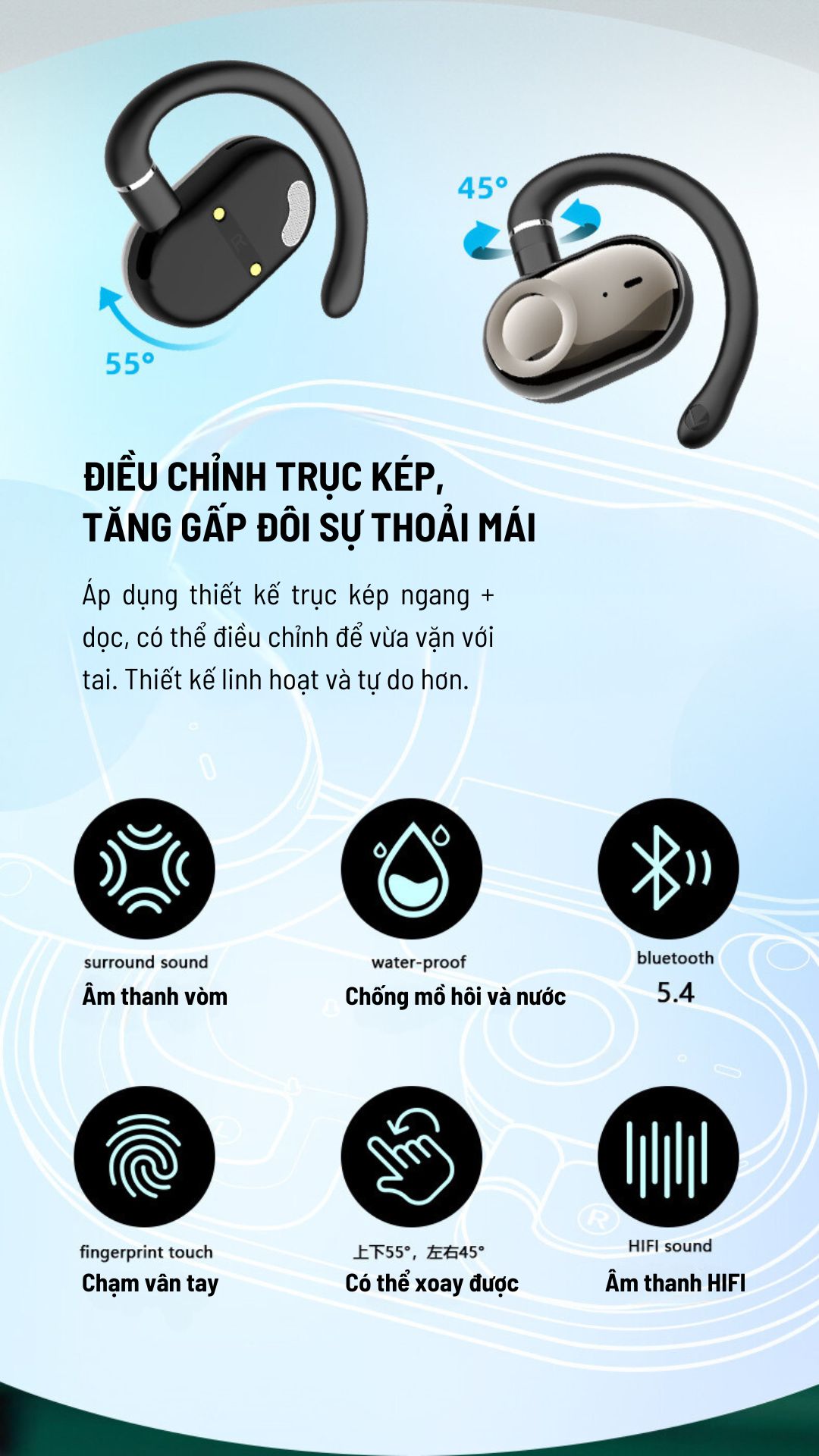 Tai nghe Bluetooth Thể Thao JM18