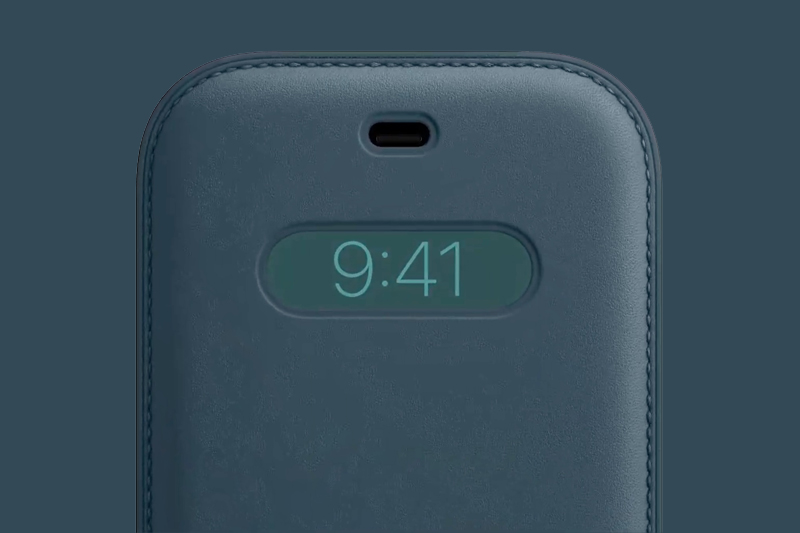 Bao da ôm trọn thân máy thành đồng hồ điện tử | iPhone 12 Bao da ôm trọn thân máy thành đồng hồ điện tử | iPhone 12