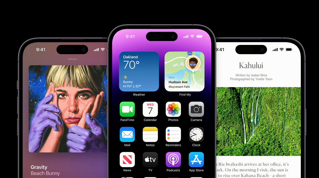 Tích hợp hệ điều hành iOS 16 - iPhone 14 Pro Max